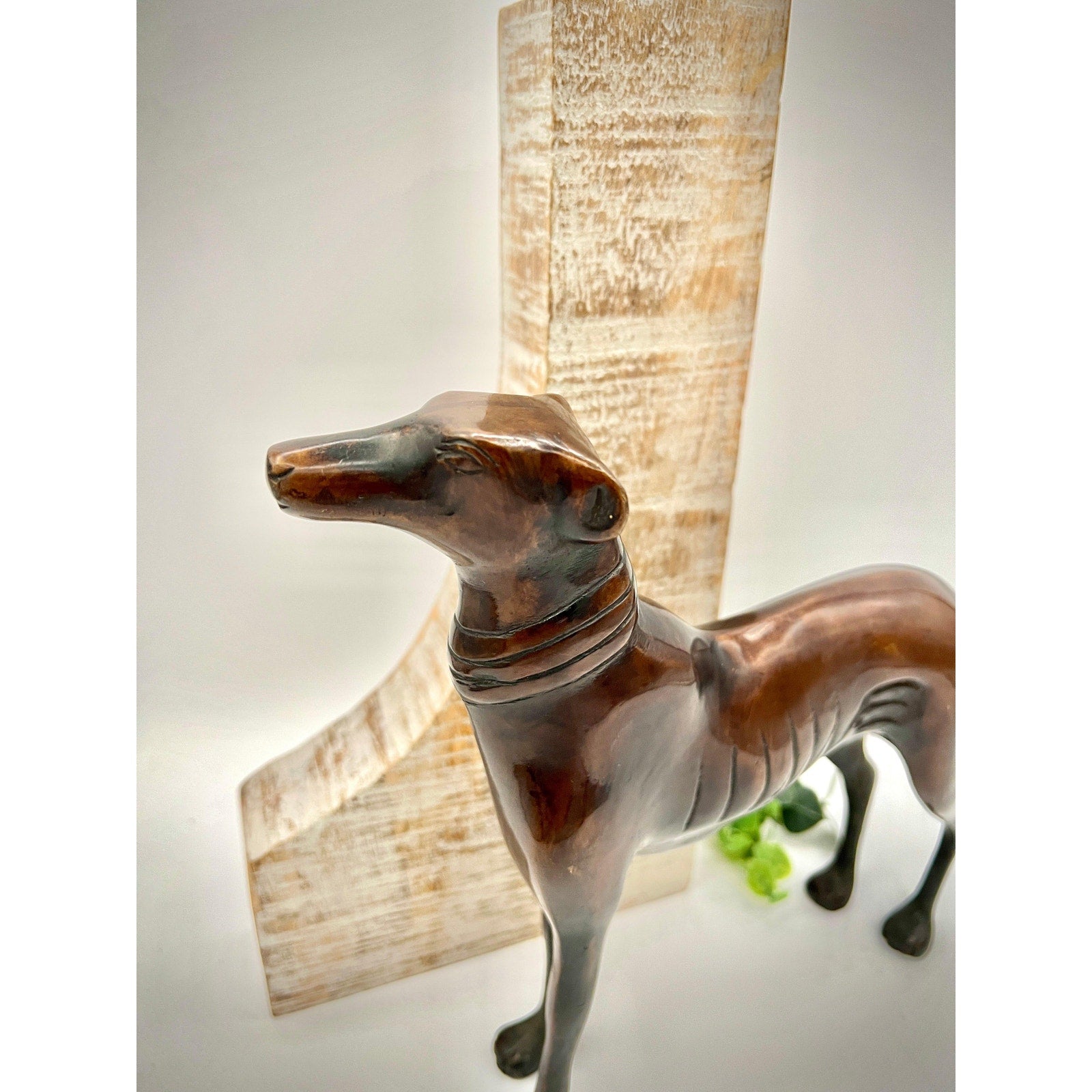 Bronze Vintage Greyhound Figurine