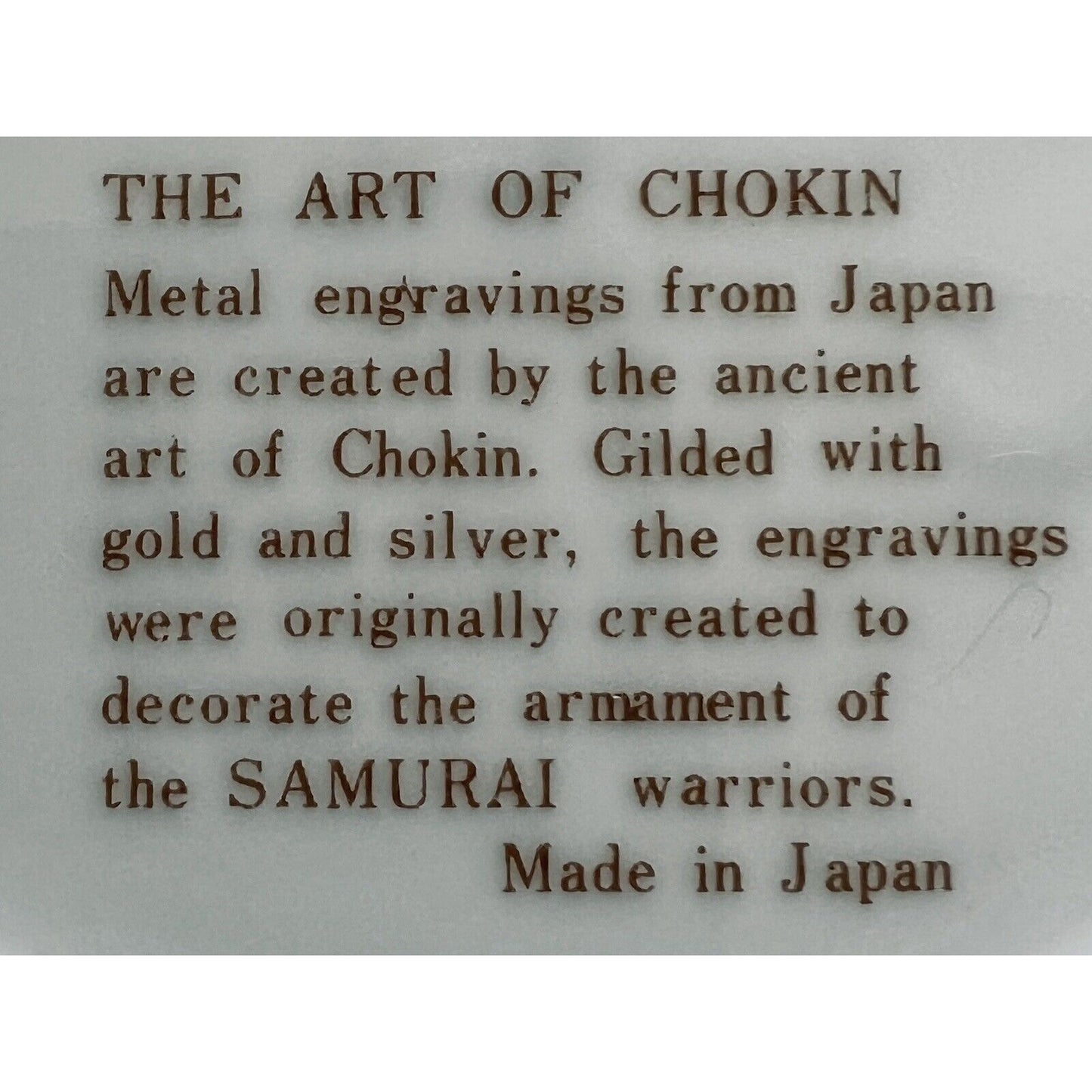 Pair of Art of Chokin 6" 24k Gold Plates Peacock, Duck, Hummingbird, Butterflies