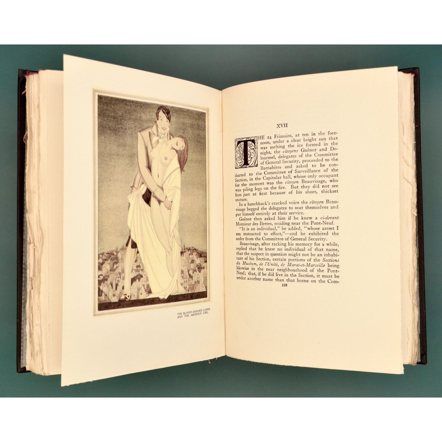 The Gods Are Athirst, by Anatole France, 1927 Illustrated Edition