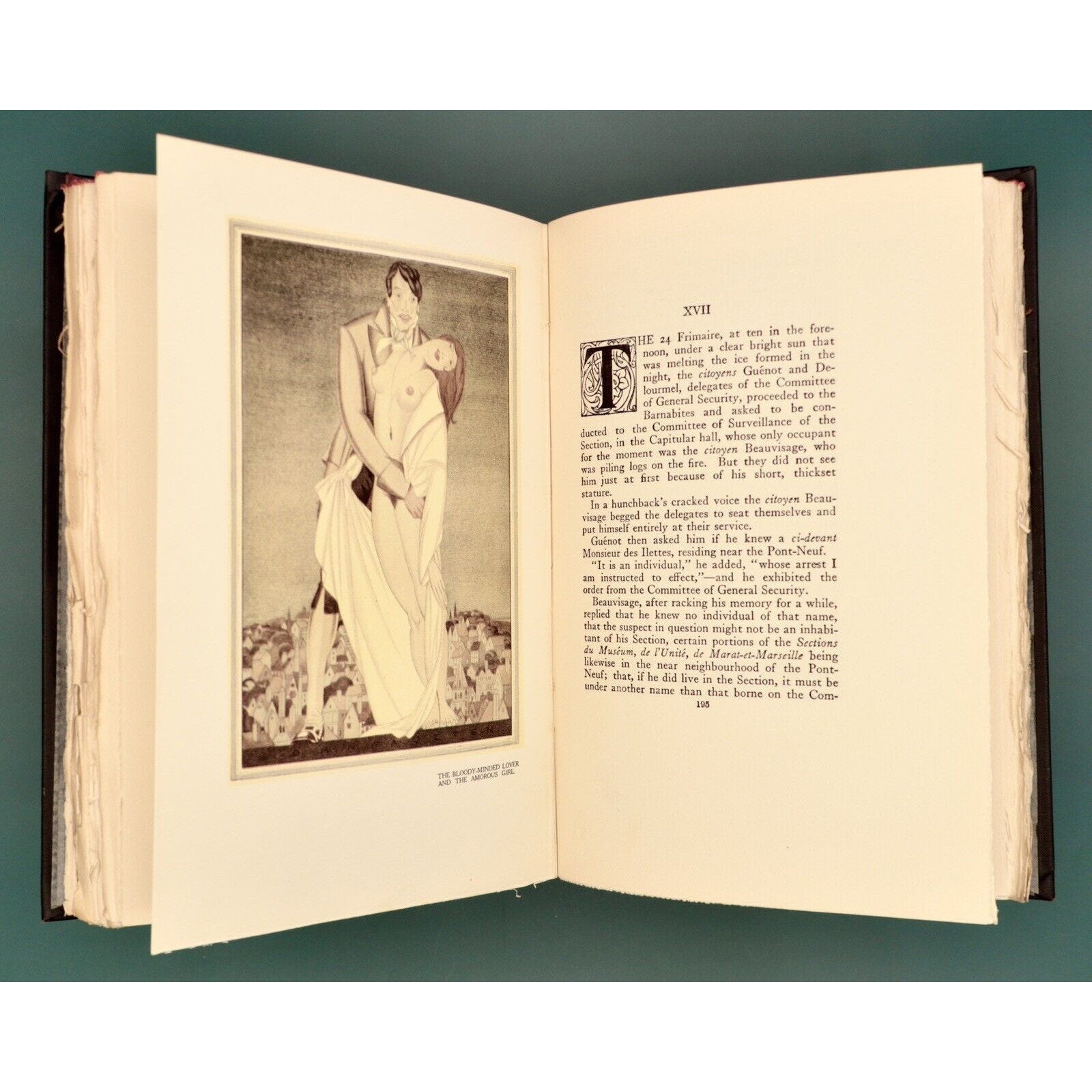 The Gods Are Athirst, by Anatole France, 1927 Illustrated Edition