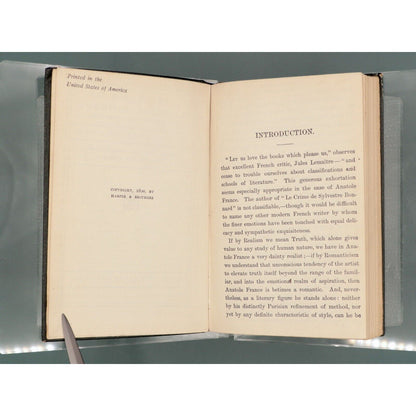 The Crime Of Sylvestre Bonnard, by Anatole France, 1917 Modern Library Edition