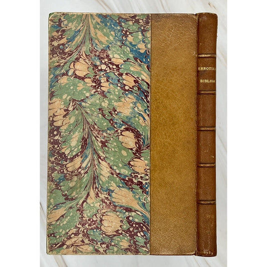 Errotika Biblion, de Mirabeau, 1783 First Edition