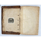 The Historie of the Councel of Trent, 1620 First English Edition w/ Inscriptions