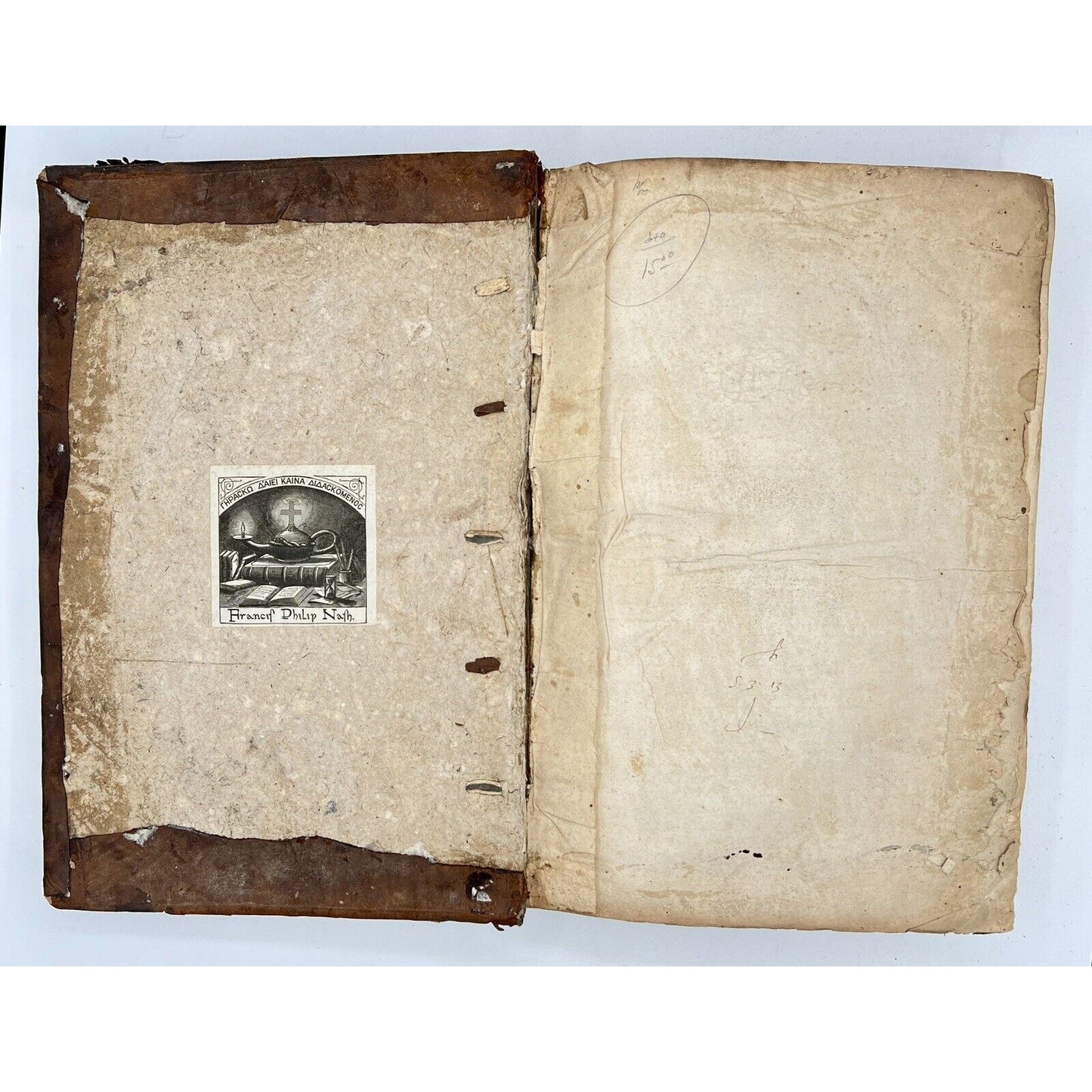 The Historie of the Councel of Trent, 1620 First English Edition w/ Inscriptions