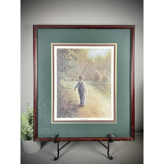 Betty Malone “Charlie Boy” Signed & Numbered 20” x 23” Framed Lithograph