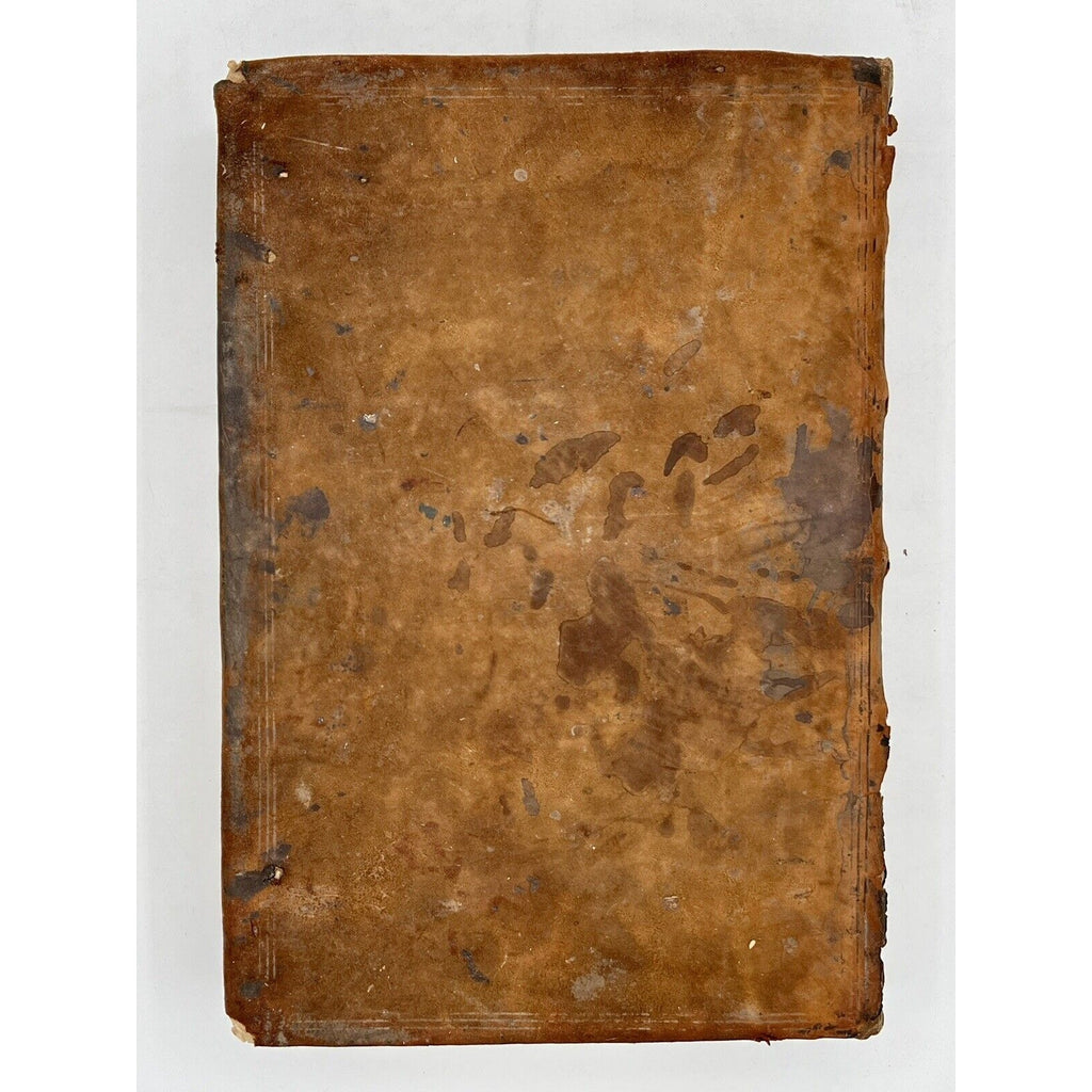 The Historie of the Councel of Trent, 1620 First English Edition w/ Inscriptions