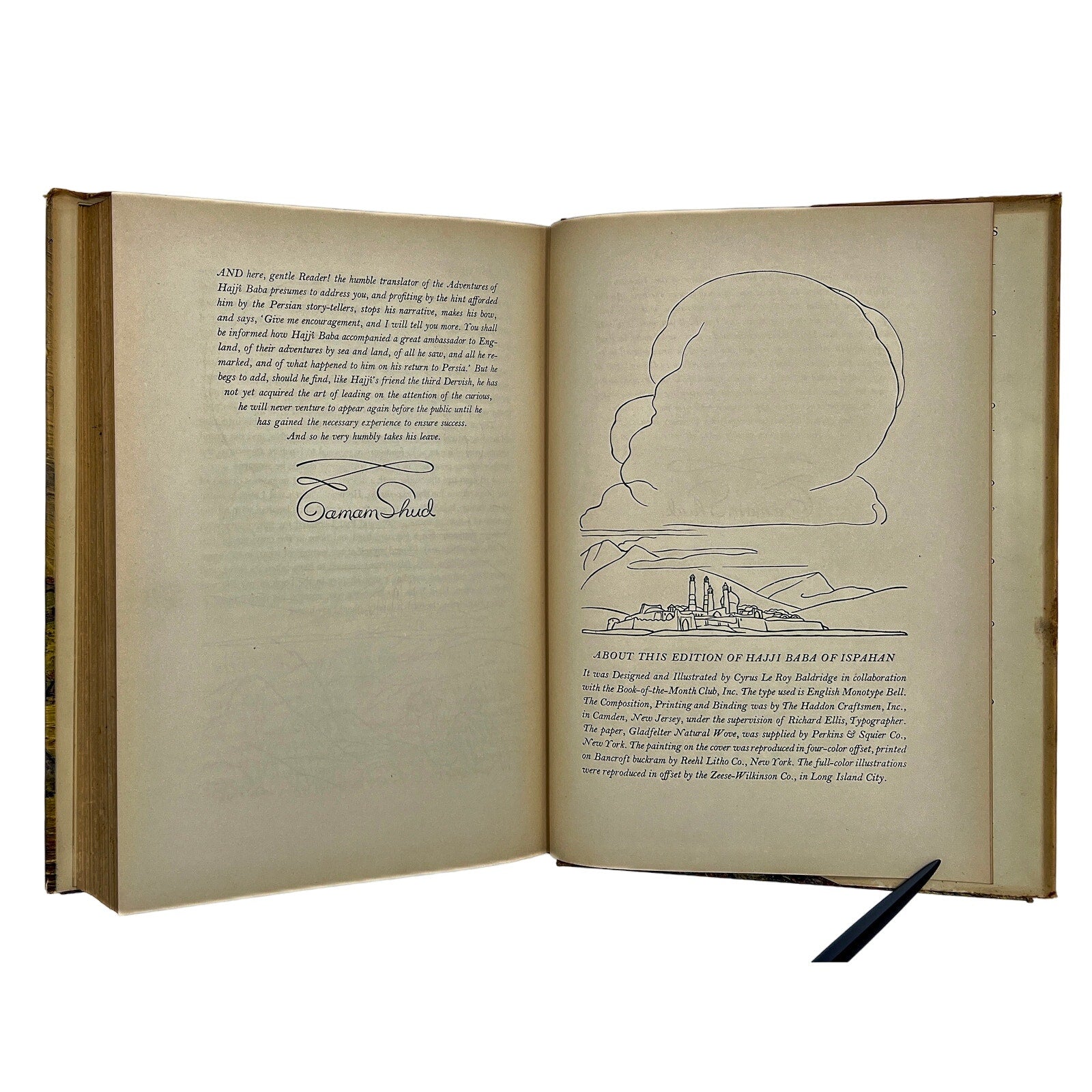 The Adventures of Hajji Baba of Ispahan, by James Morier (1937)