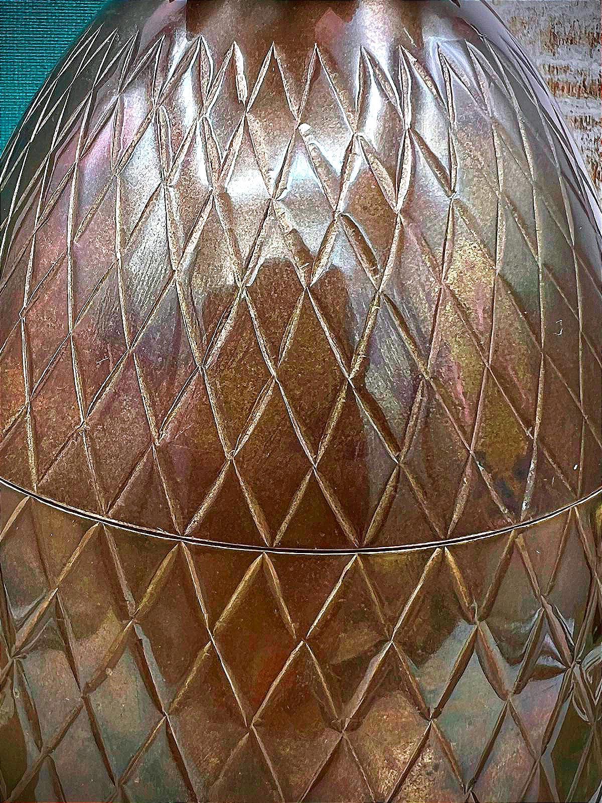 Vintage Nora Fenton Design Pineapple Shaped Decorative Box