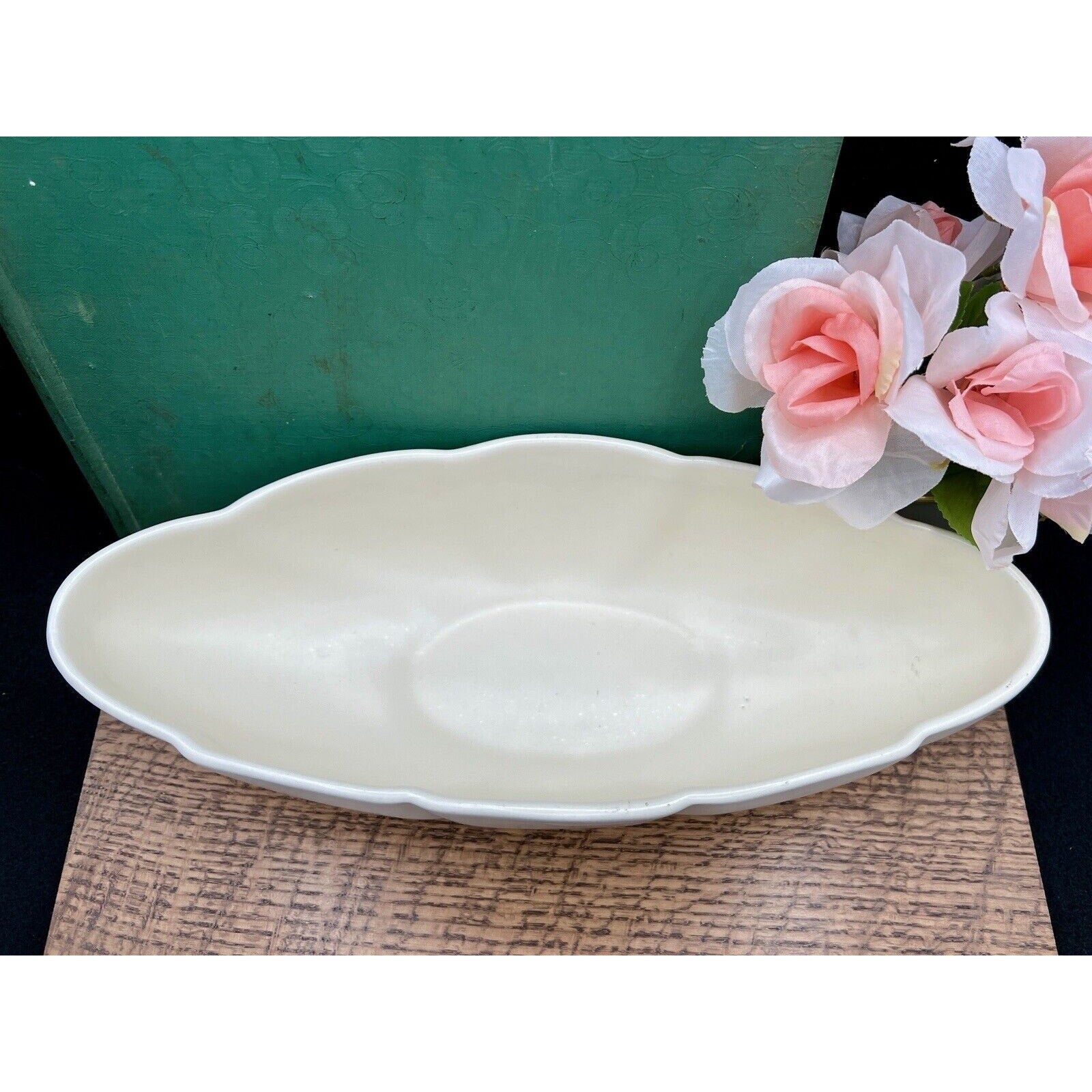 Haeger 3905 Oblong Ceramic Bowl