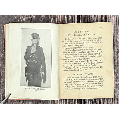 Antique Military Books: "Armament and History" & "Complete Instructive Manual for the Bugle, Trumpet, and Drum"