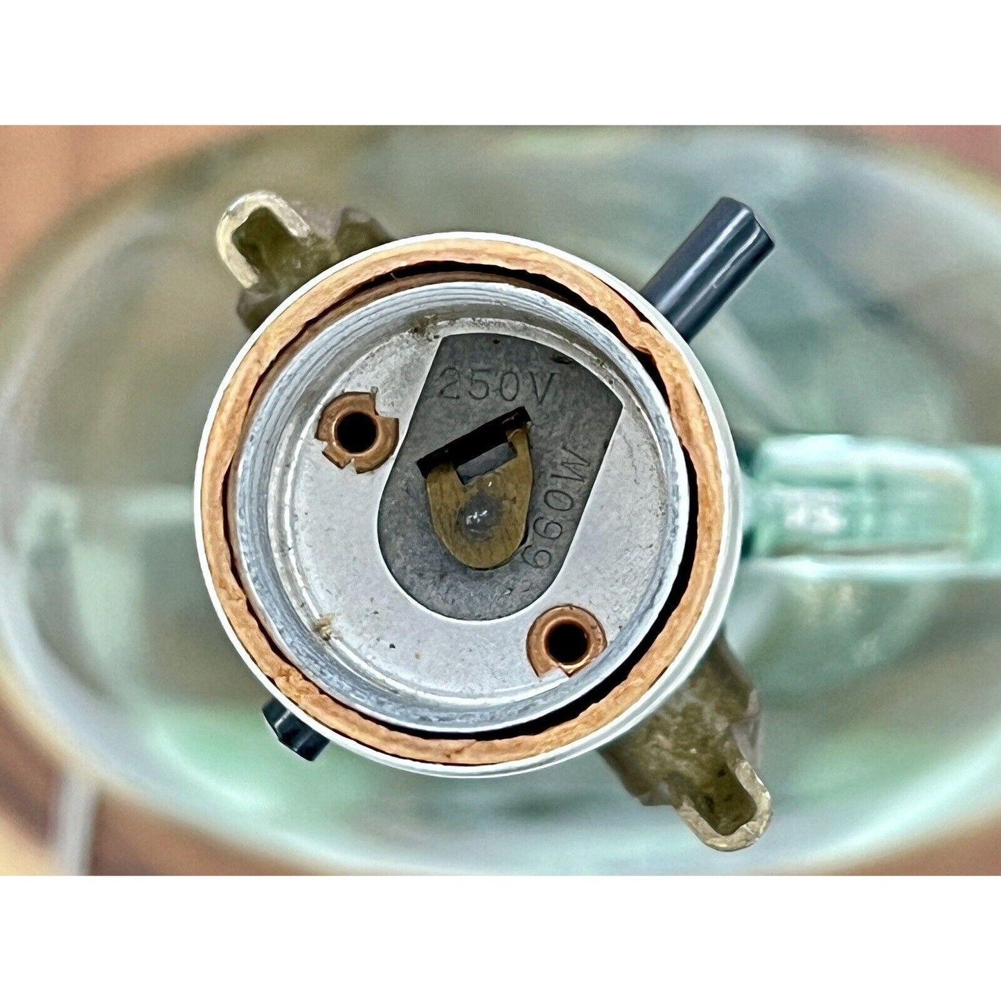 Vintage French Wine Green Glass Bottle Table Lamp