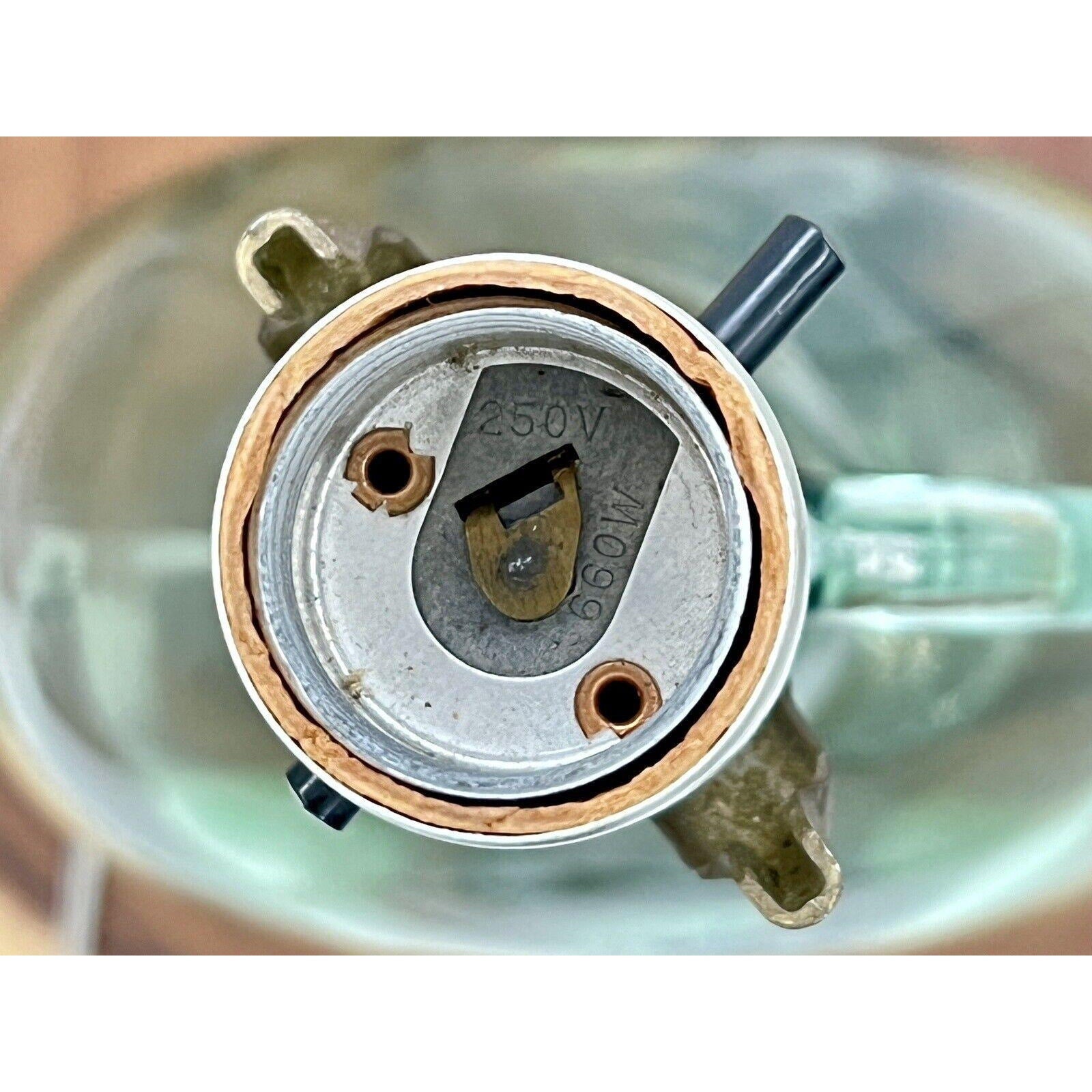 Vintage French Wine Green Glass Bottle Table Lamp