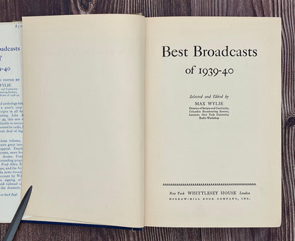 Best Broadcasts of 1939-40 by Max Wylie - That’s My JAmm