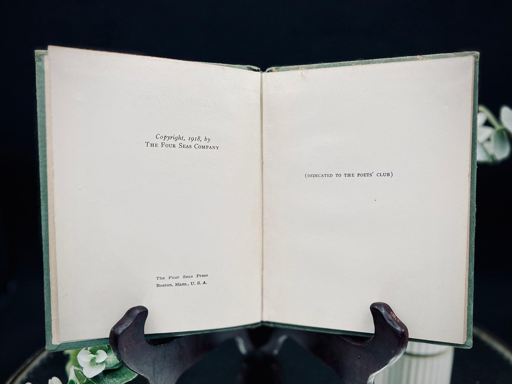 Nowadays 1918 Lord Dunsany Four Seas Company First Edition - That’s My JAmm