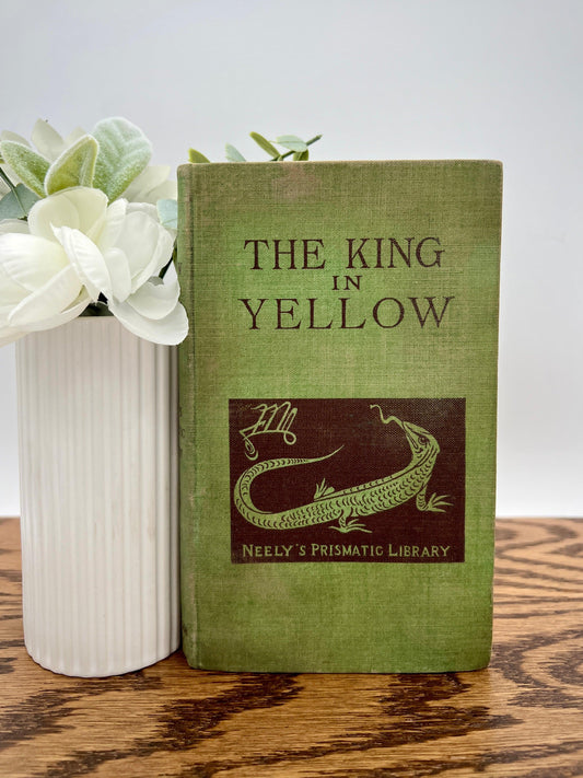 The King in Yellow - Robert Chambers, Signed and Inscribed 1895 First Edition - That’s My JAmm