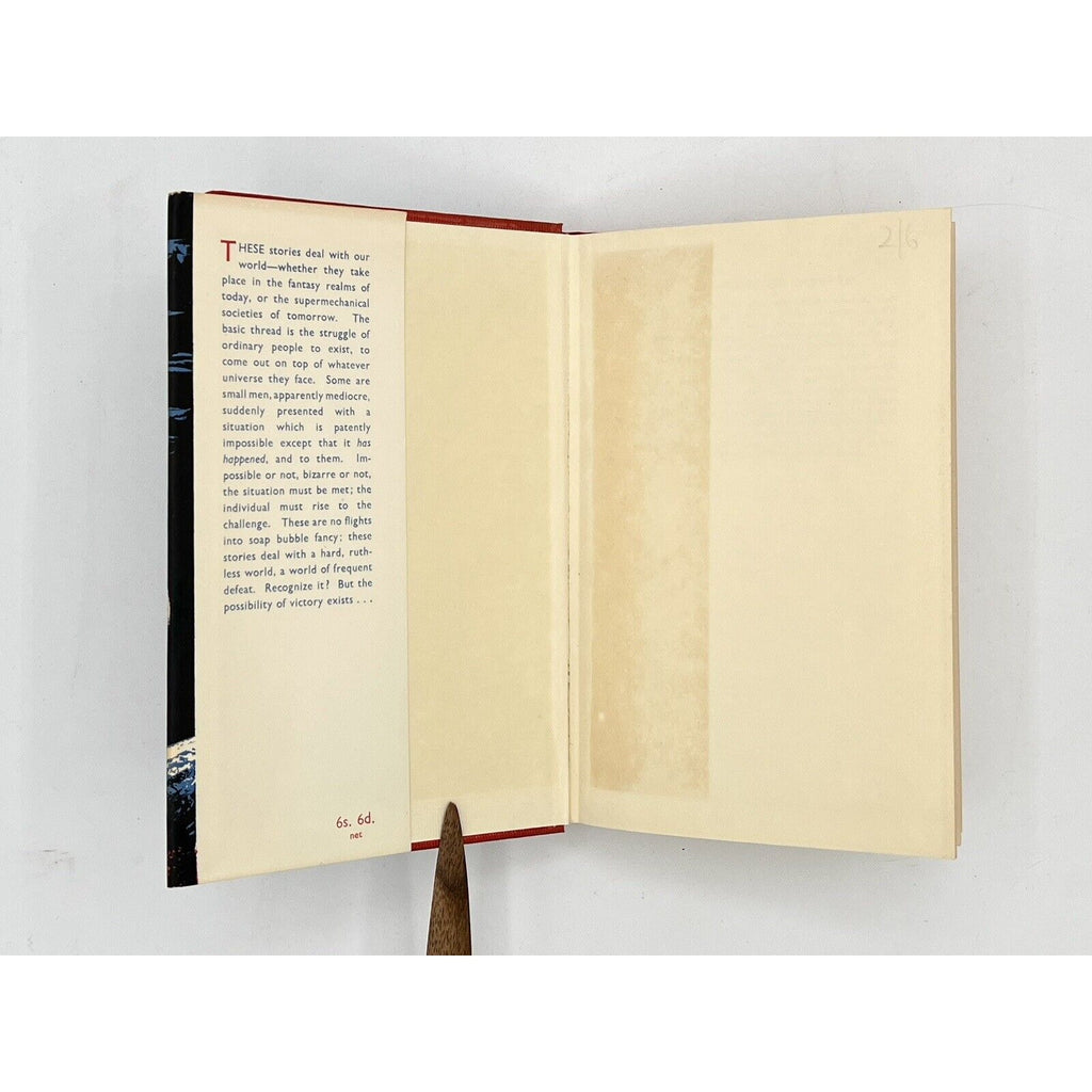 Open book with text on a white background