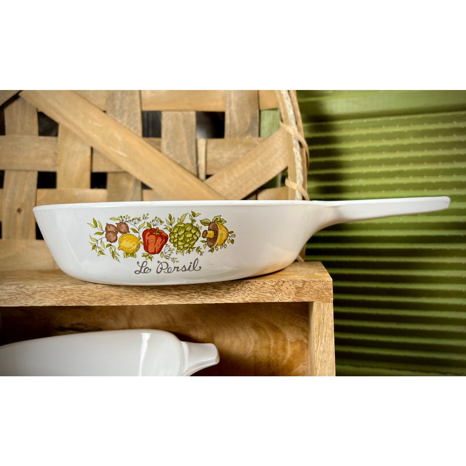 Collection of Three Vintage Corning Ware Spice of Life Dishes