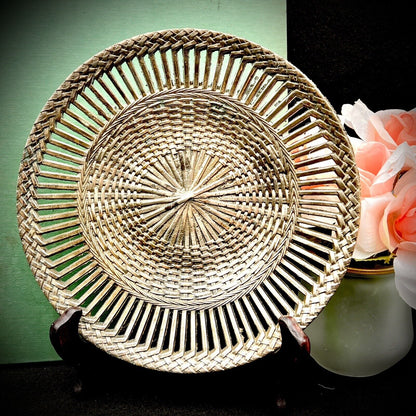 Italian Vintage Reticulated Brass Bowl