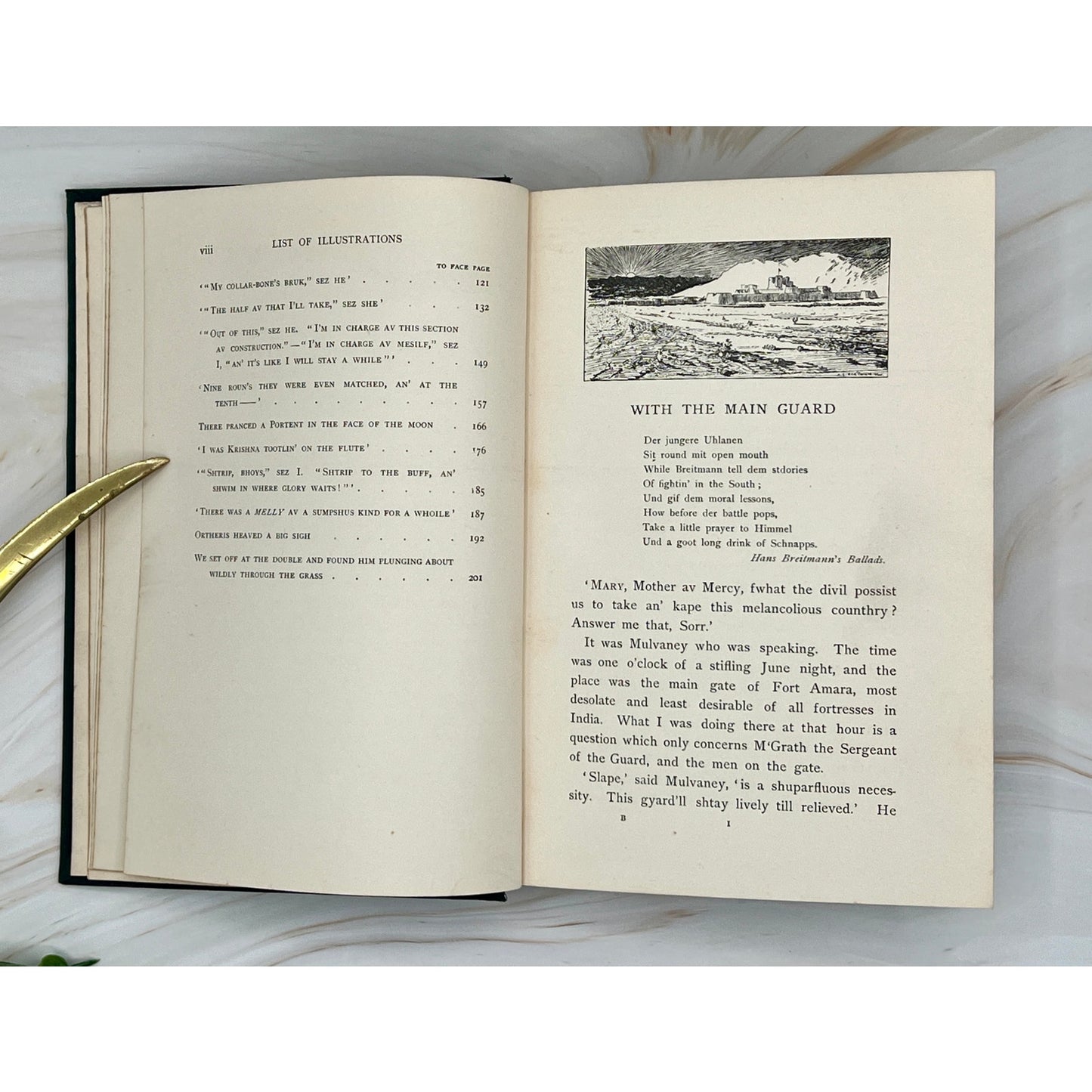 Antique "Soldier Stories" by Rudyard Kipling (1897)