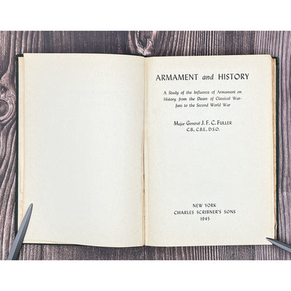 Antique Military Books: "Armament and History" & "Complete Instructive Manual for the Bugle, Trumpet, and Drum"