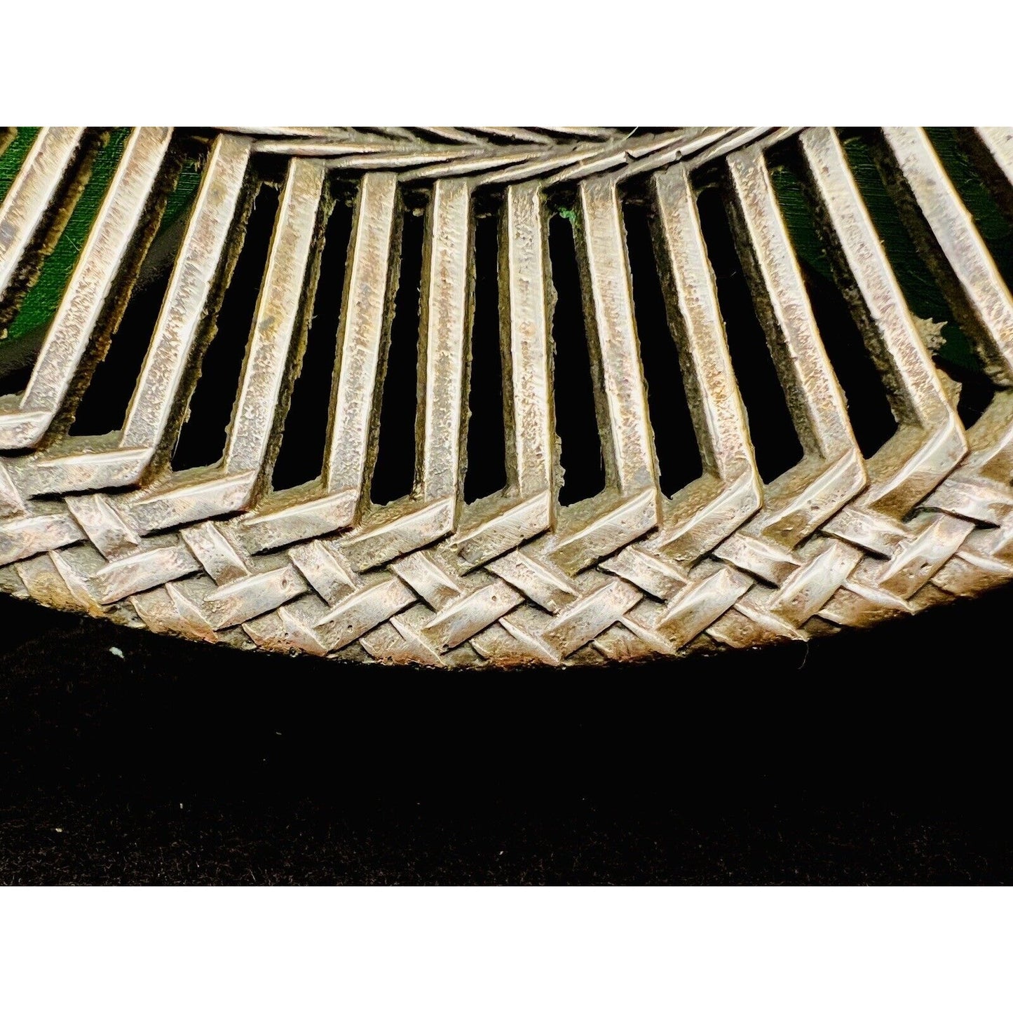 Italian Vintage Reticulated Brass Bowl