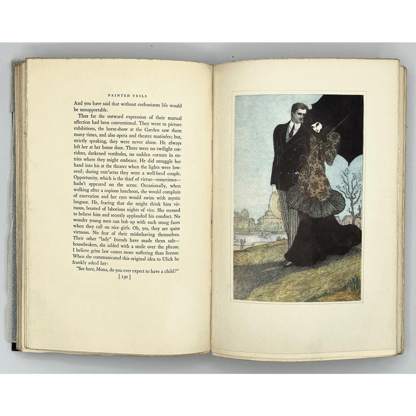 Painted Veils by James Huneker, Rare 1929 Illustrated Editorial Copy - That’s My JAmm