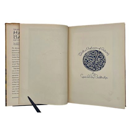 The Adventures of Hajji Baba of Ispahan, by James Morier (1937)