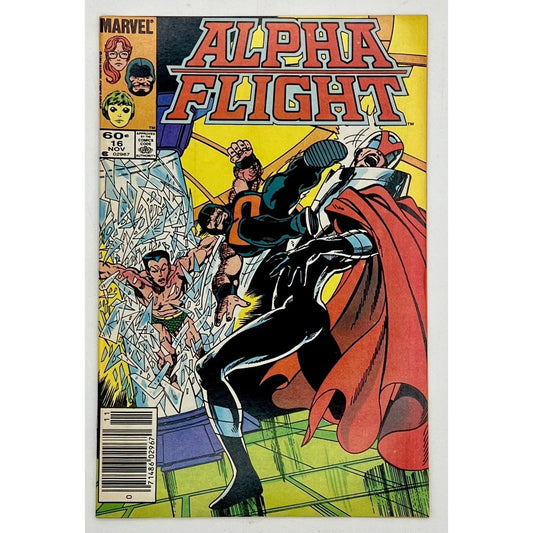 Alpha Flight #16 - #19 Feature Talisman and Big Hero 6 Marvel 1980s
