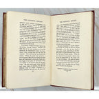 Open first edition 1897 of The Ape, The Idiot & Other People by W. C. Morrow; pages show The Faithful Amulet.