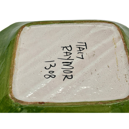 Stunning Vintage Bitossi Raymor Italian Mid-Century Modern Ceramic Cigar Ashtray