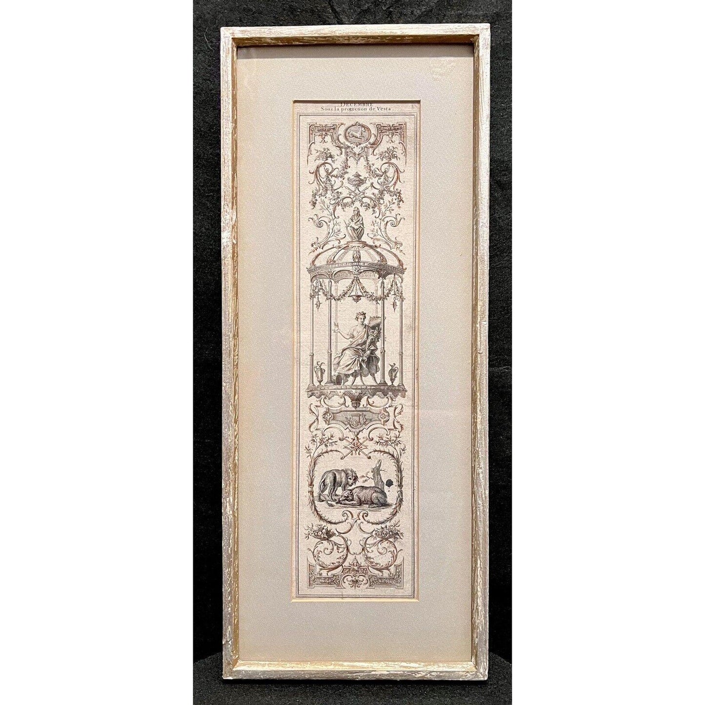 Les Doize Mois Grotesques by Claude Audran- Oct Nov Dec