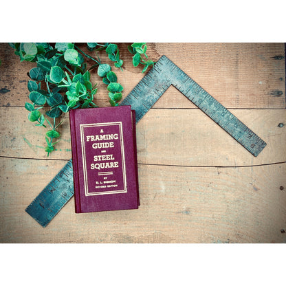 Vintage "A Framing Guide & Steel Square" by Sigmon with Sargent 12” x 8” Square