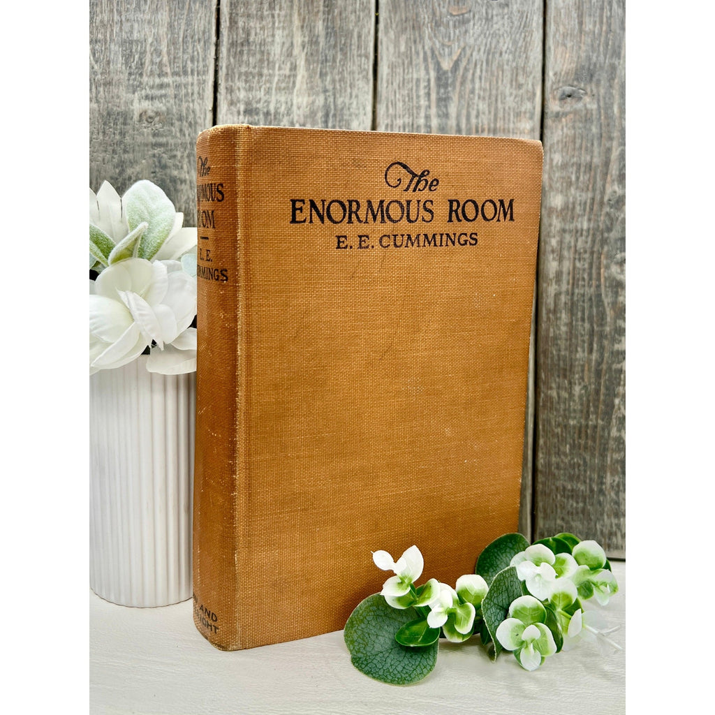The Enormous Room, E.E. Cummings, 1922 1st Edition, 1st Printing