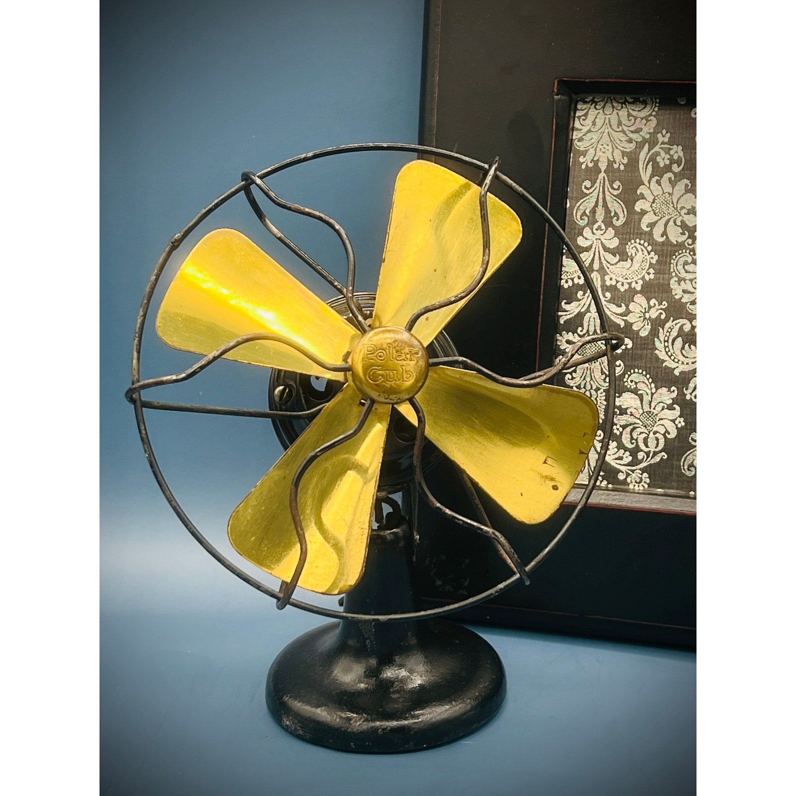 Vintage Polar Cub Type G Fan - Antique Electric Desk Fan - Pat. 1921 (Untested)