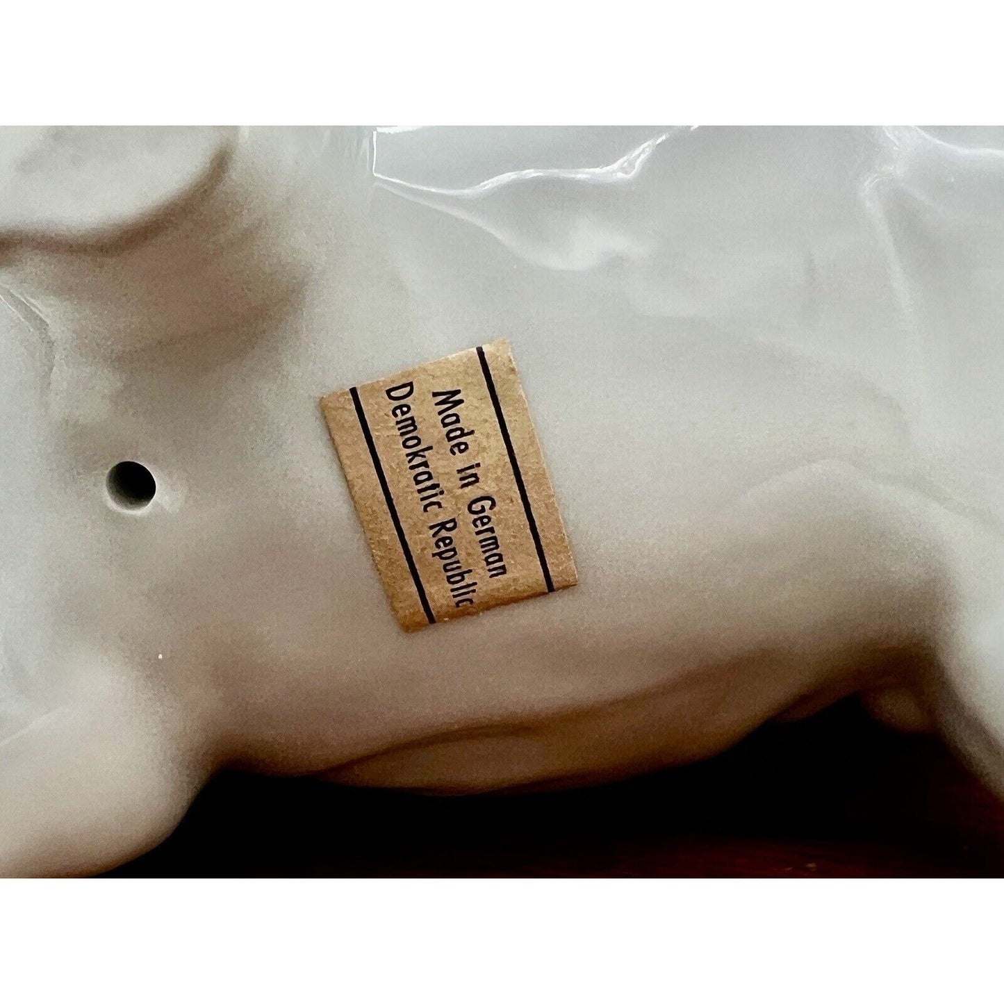 Grafenthal German Democratic Republic (GDR) Porcelain Elephant