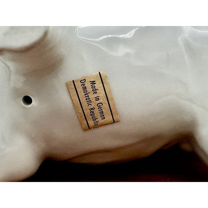 Grafenthal German Democratic Republic (GDR) Porcelain Elephant