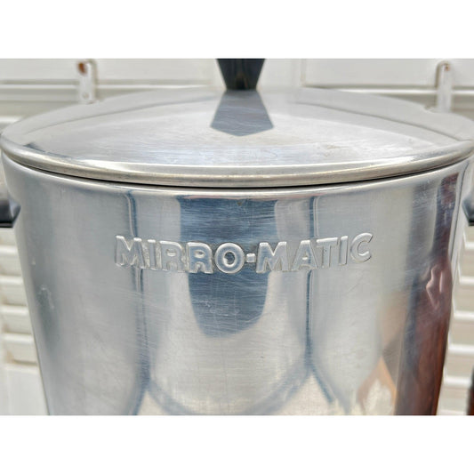 Vintage Mirro-Matic 30 Cup Electric Percolator M-0130, Missing Cord