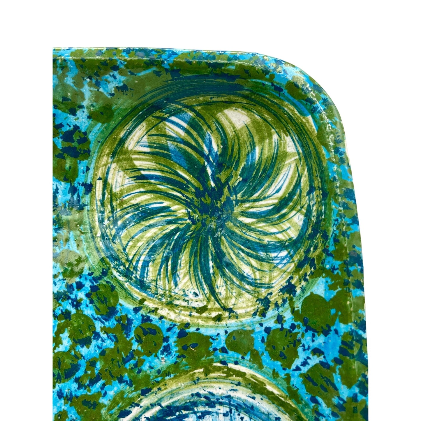 Stunning Vintage Bitossi Raymor Italian Mid-Century Modern Ceramic Cigar Ashtray