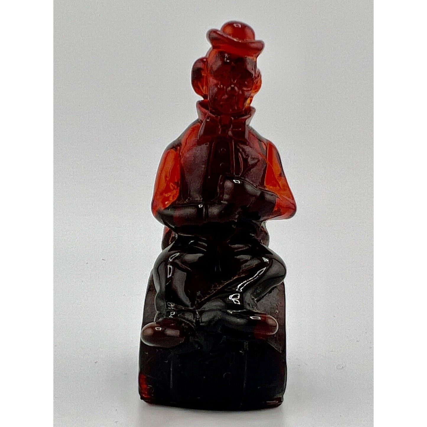 Mosser Glass Clown Alley The Performer Sambo Ohio 1982 w box- 4th in Series