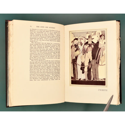 The Gods Are Athirst, by Anatole France, 1927 Illustrated Edition