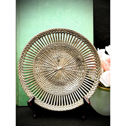 Italian Vintage Reticulated Brass Bowl