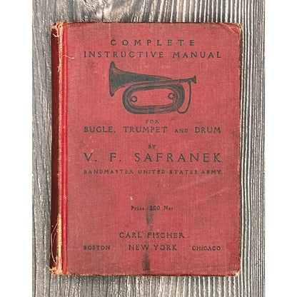 Antique Military Books: "Armament and History" & "Complete Instructive Manual for the Bugle, Trumpet, and Drum"