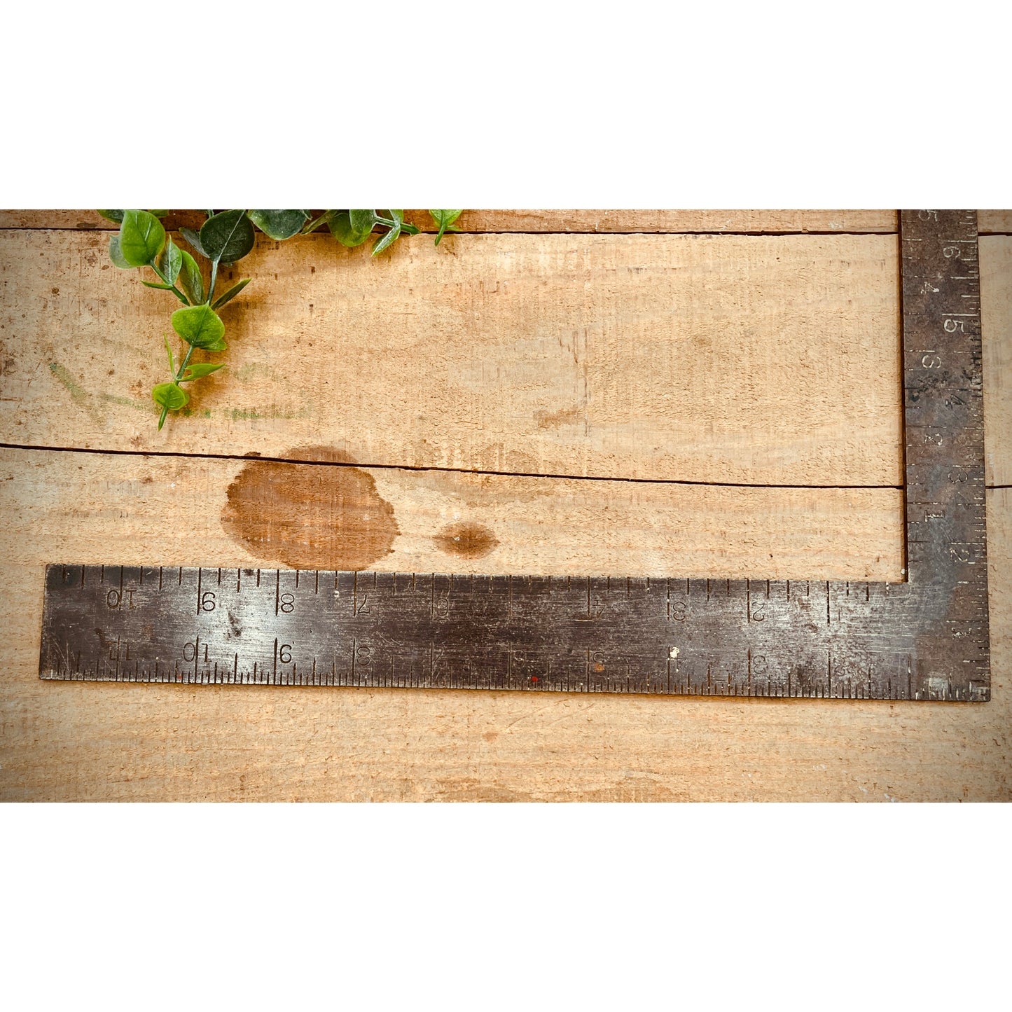 Vintage "A Framing Guide & Steel Square" by Sigmon with Sargent 12” x 8” Square