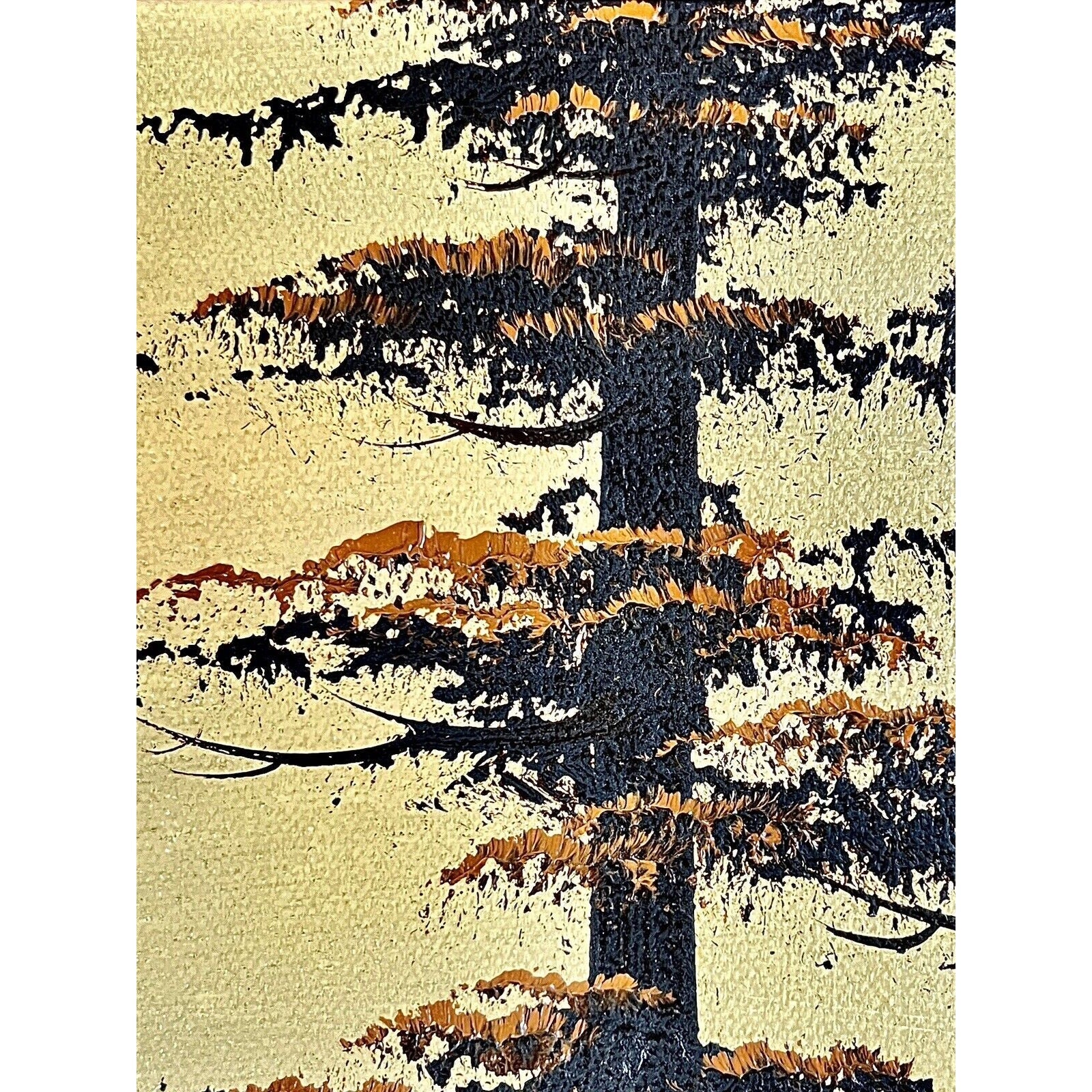 Sunset Ocean Original Hand Painted Oil on Canvas Painting by Ben Powers