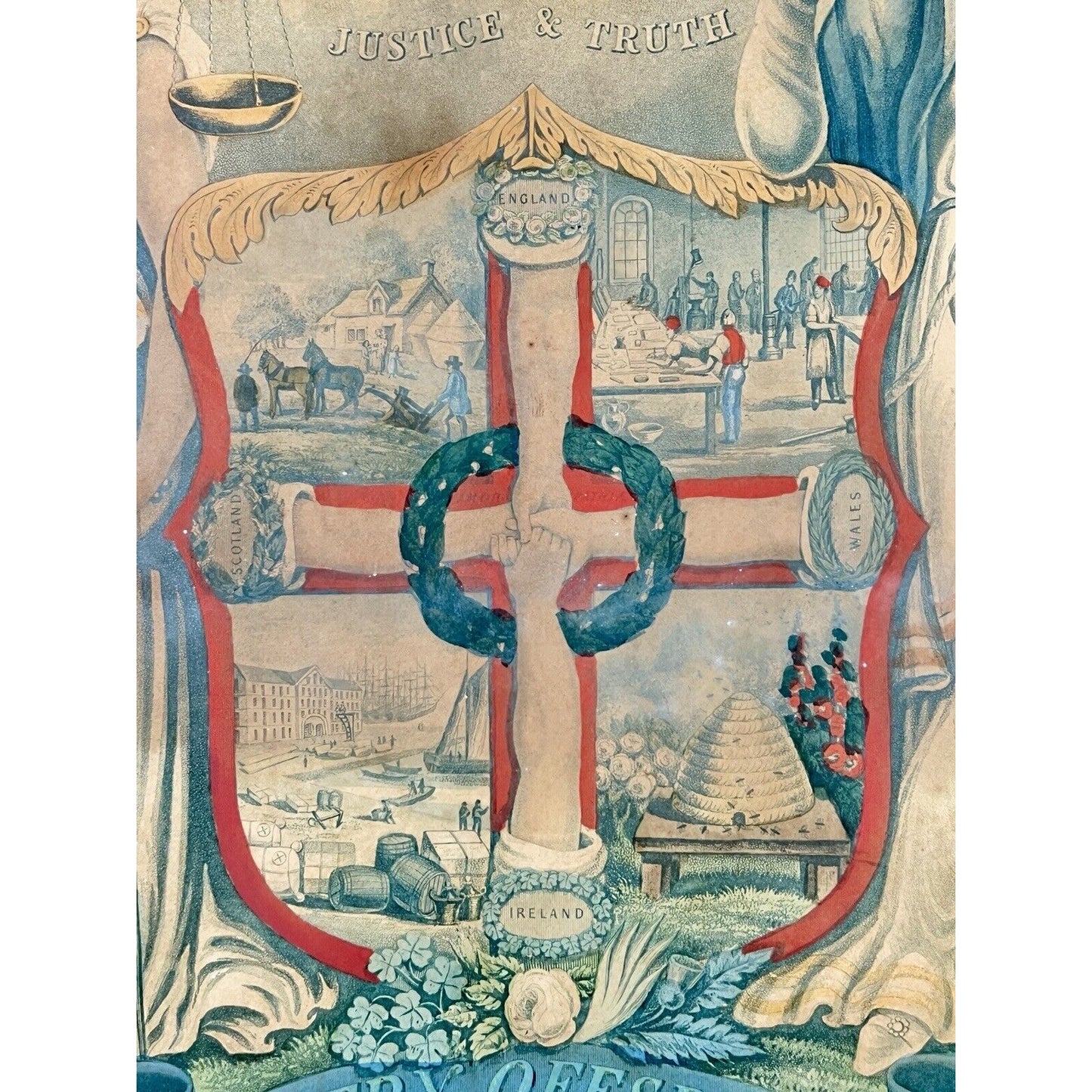 United Patriots Benefit & Provident Society Membership Certificate- 1861