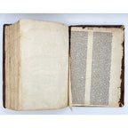 The Historie of the Councel of Trent, 1620 First English Edition w/ Inscriptions