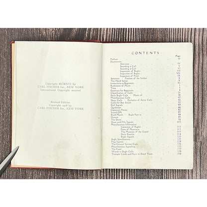 Antique Military Books: "Armament and History" & "Complete Instructive Manual for the Bugle, Trumpet, and Drum"