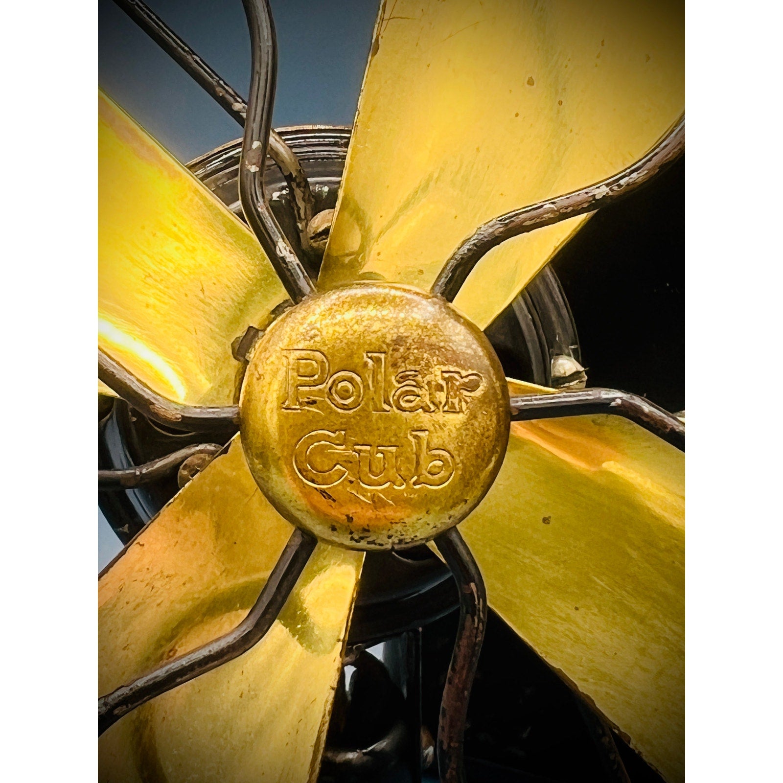 Vintage Polar Cub Type G Fan - Antique Electric Desk Fan - Pat. 1921 (Untested)