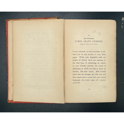 First Footsteps in East Africa, Richard F Burton, 1856 1st Edition