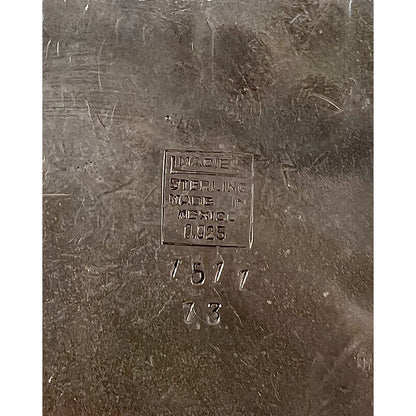 Maciel Mexico 925 Sterling Silver Bowl- RARE Pattern!